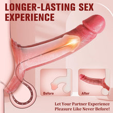 Load image into Gallery viewer, Reusable Penis Sleeve Cock Ring Extender