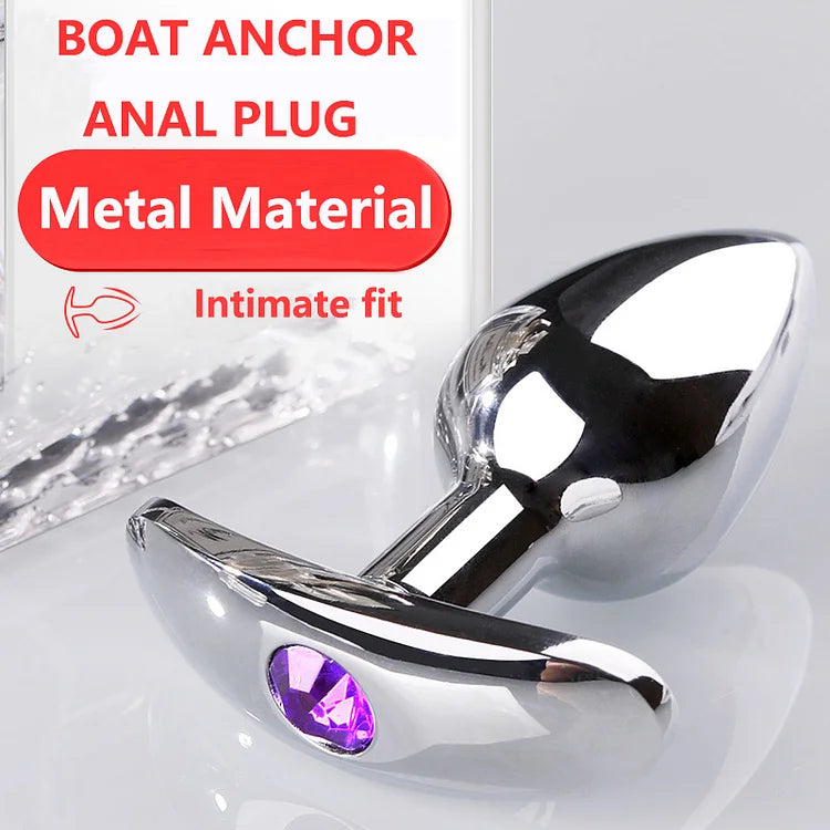 Ship Anchor Metal Anal Plug Female Appliance Backyard Masturbation Alternative Adult Sex Toys