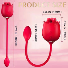 Load image into Gallery viewer, S475-3 Three Pistils Rose Toy With Vibrating Bud