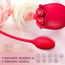 Load image into Gallery viewer, S475-3 Three Pistils Rose Toy With Vibrating Bud