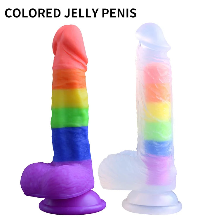 Transparent Penis Realistic Dildo