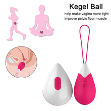 Load image into Gallery viewer, Wireless Remote Control Wearable Vibrator Vaginal Ball Vibrating Exercises