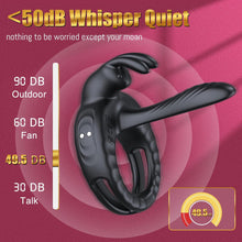 Load image into Gallery viewer, 4-in-1 Ultimate Rabbit Clitoris Vibrating Cock Ring