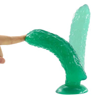 Load image into Gallery viewer, Jelly Penis Realistic Cucumber Banana Corn Dildo Sex Toys With Suction Cup