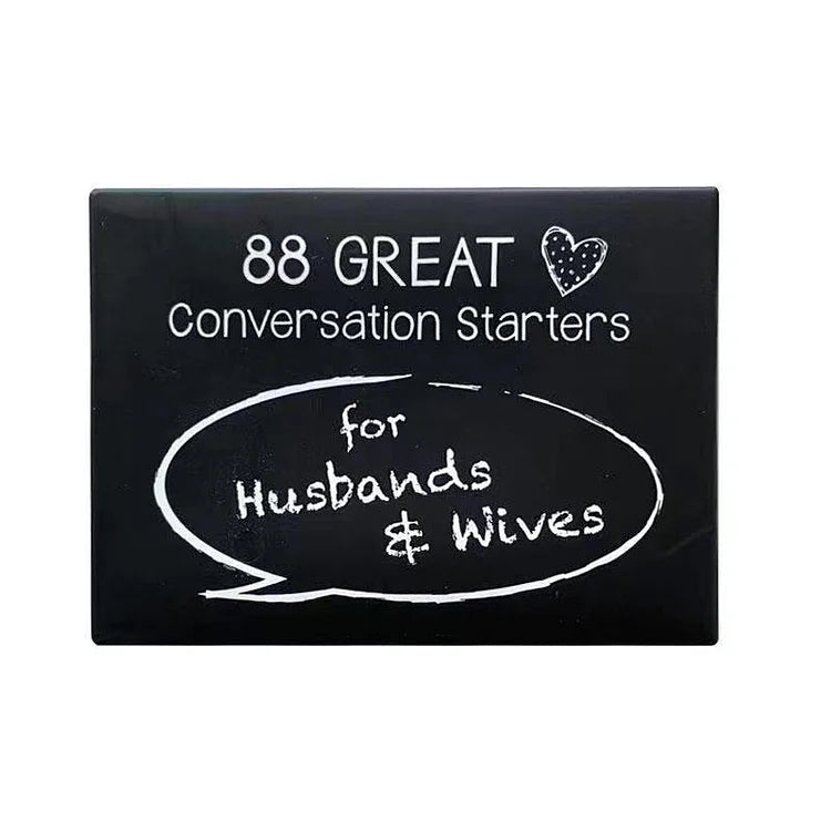 88 Great Couple Quiz Card Game Love Talk Game for Couples Board Game Card