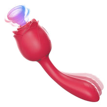 Load image into Gallery viewer, Handle Rose Toy Removable Head Sucking Vibrator