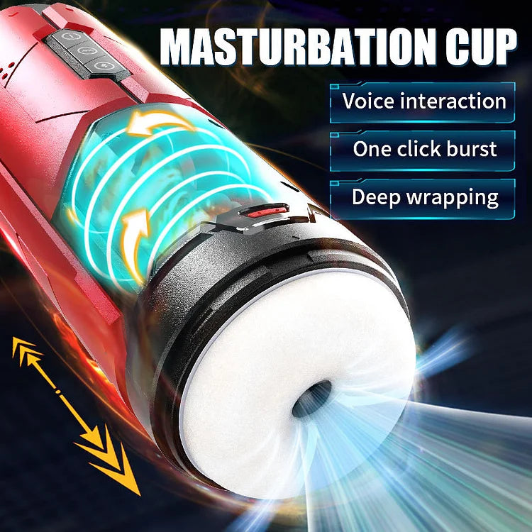 Automatic Telescopic Rotary Masturbation Cup