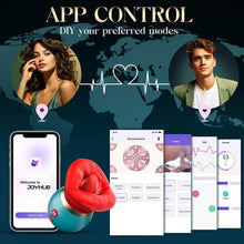 Load image into Gallery viewer, 3in1 App Remote Control Big Mouth Vibrator With 360° Tongue Licking &amp; Sucking &amp; Vibrating