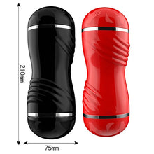 Load image into Gallery viewer, Long Love Double Head Aircraft Cup Inverted Mold Men&#39;s Masturbation Massager