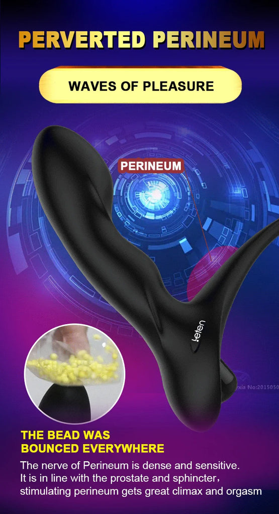 New Raptor Male Massager, Anal Plug Massage Stick, Vibrator, Adult Sex Toy