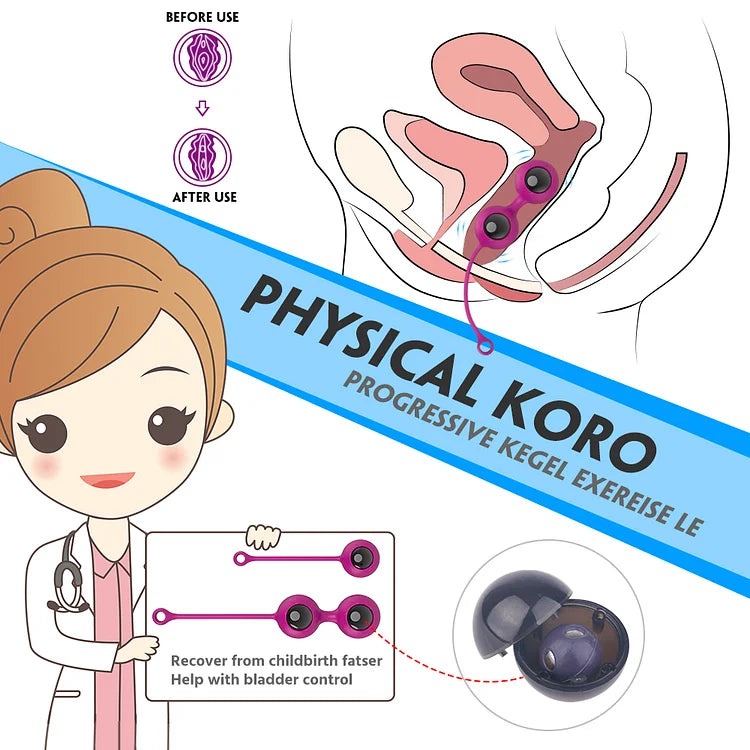 Vibration Kegel Ball Adult  Female Vaginal Training Ball Vibrating Masturbation