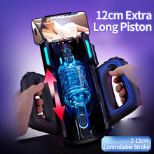 Load image into Gallery viewer, Leten Cannon King Pro Thrusting High-speed Motor Masturbator Cup with Phone Holder