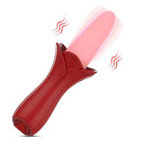 Rose Tongue Vibrating Stick Vaginal Licking Clitoris Stimulator