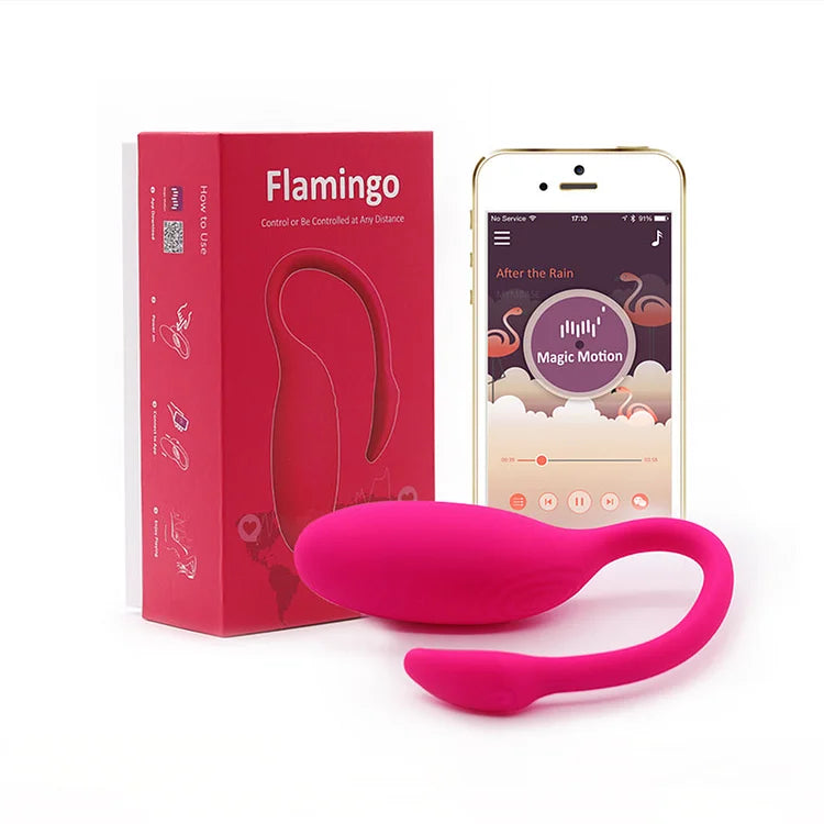 Charming Flamingo App Egg Jump Smart Remote Control Wearing Vibrating Female Masturbation Appliance Adult Products