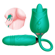 Load image into Gallery viewer, New The Rose Toy With Bullet Vibrator Pro