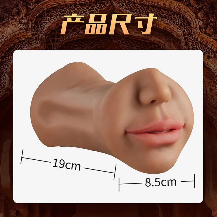 Coc Oral Sex Three Channel Famous Machine Aircraft Cup Mold Male Masturbation Sex Toys Adult Sex Products Wholesale