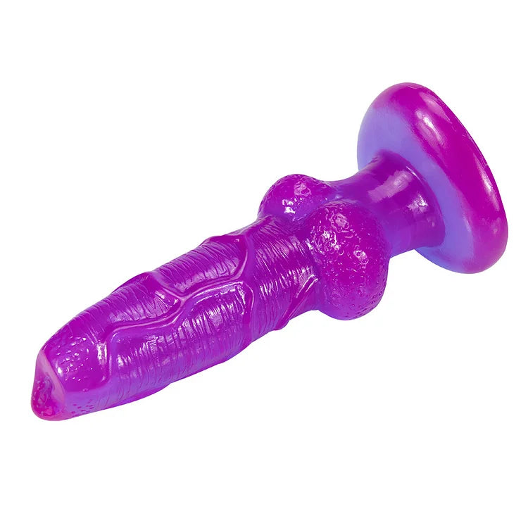 22cm Animal Simulation Penis Wolf Dog Sheep G-spot Vestibular False Penis Masturbation