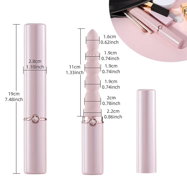 Lipstick Vibrator Anal Beads G-spot Stimulator Prostate Massager