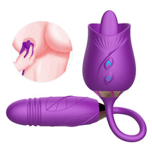 Load image into Gallery viewer, New The Rose Toy With Bullet Vibrator Pro