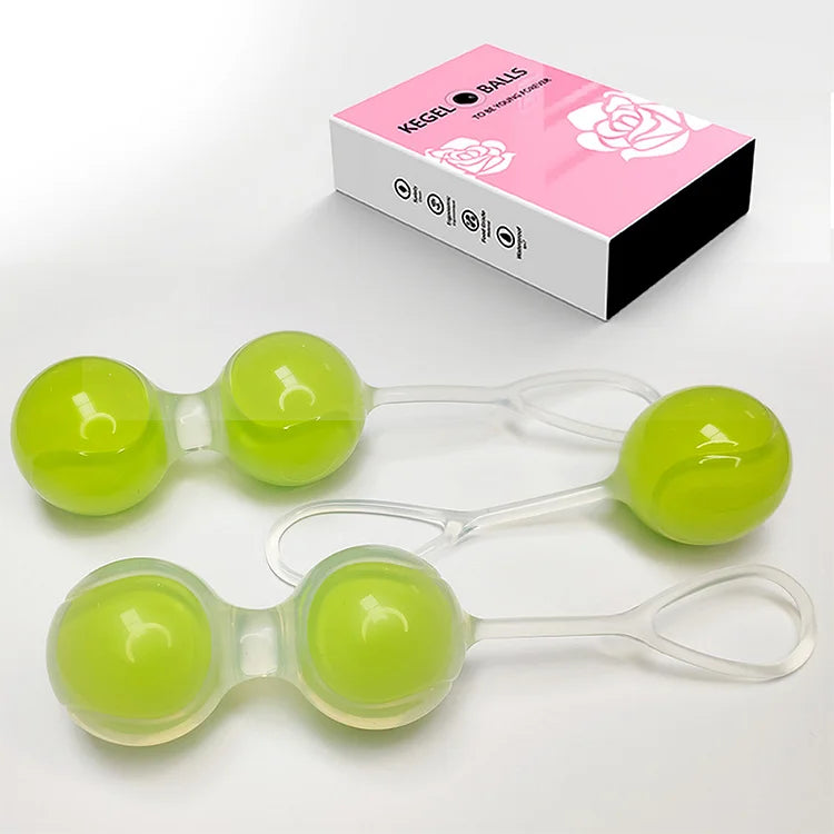 Silicone Smart Ball Tennis Kegel Ball Ben Wa Ball Vagina Tighten Exercise Machine for Women