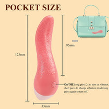 Load image into Gallery viewer, Tongue Licking Vibrator For Women G Spot Clitoral Stimulator