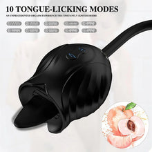 Load image into Gallery viewer, Rose New Product Manting Flower Generation 6 G-spot Tongue Lick Vibration Constant Temperature Double Headed Female Masturbation Female Sex Toy