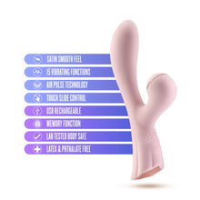 Load image into Gallery viewer, Fush Pea Princess - 2-in-1 Suction Pulse Clitoral Stimulator Vibrator