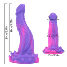 Load image into Gallery viewer, Dragon Animal Shape Mixed With Color Liquid Silicone Male And Female Couples Sm Lesbian Adult Sex Products