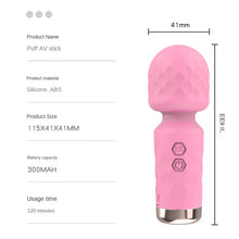 Load image into Gallery viewer, Wavy Horse Vibrating Puff Av Massage Stick