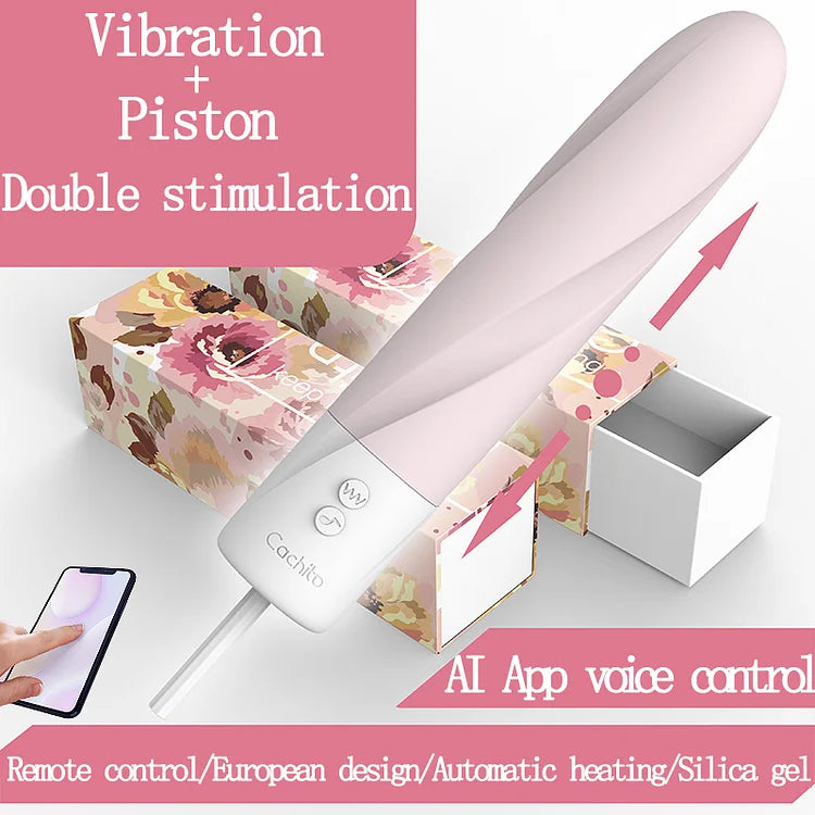 Uncontrolled Ice-cream Vibrator Vibrator Av Vibrator For Women Automatic Pulse Expansion And Insertion Of Erotic Adult Sex Products