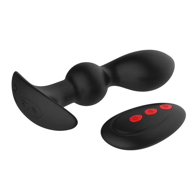 Anal Butt Plug  Vibrator Remote Wireless Dildo Prostate Massager