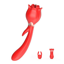 Load image into Gallery viewer, Rose Toy Vibrator Nipple Massager Dildo Clitoris Stimulator