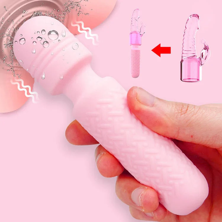 Dildo Vibrators Mini Av Portable G-spot Clitoral Stimulator Sex Toys For Adult