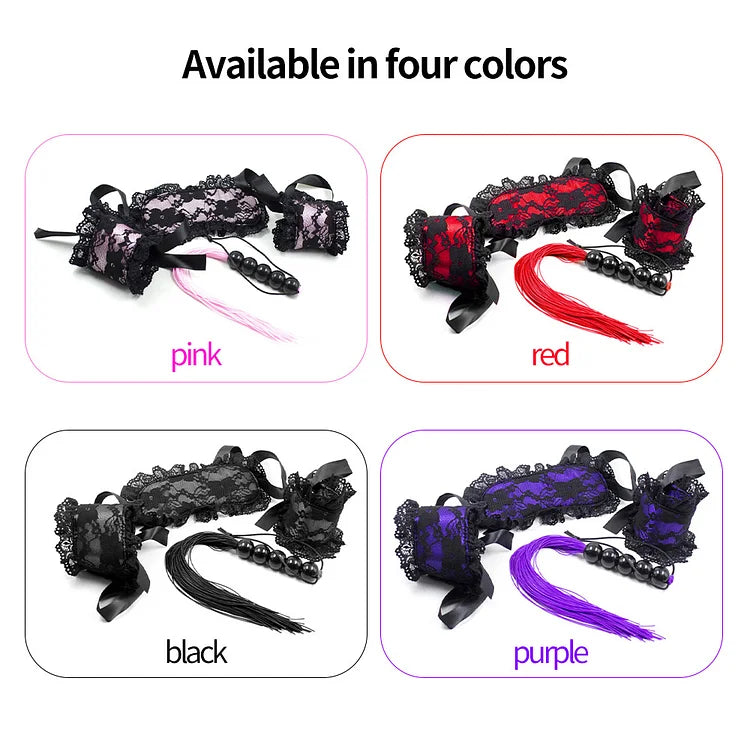 Bdsm Lace Bondage 3 Piece Kit Alternative Toys For Couples