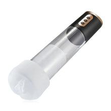 Load image into Gallery viewer, 2 in 1 Four Sucking Transparent Penis Enlargement Pump with Lifelike Sleeve