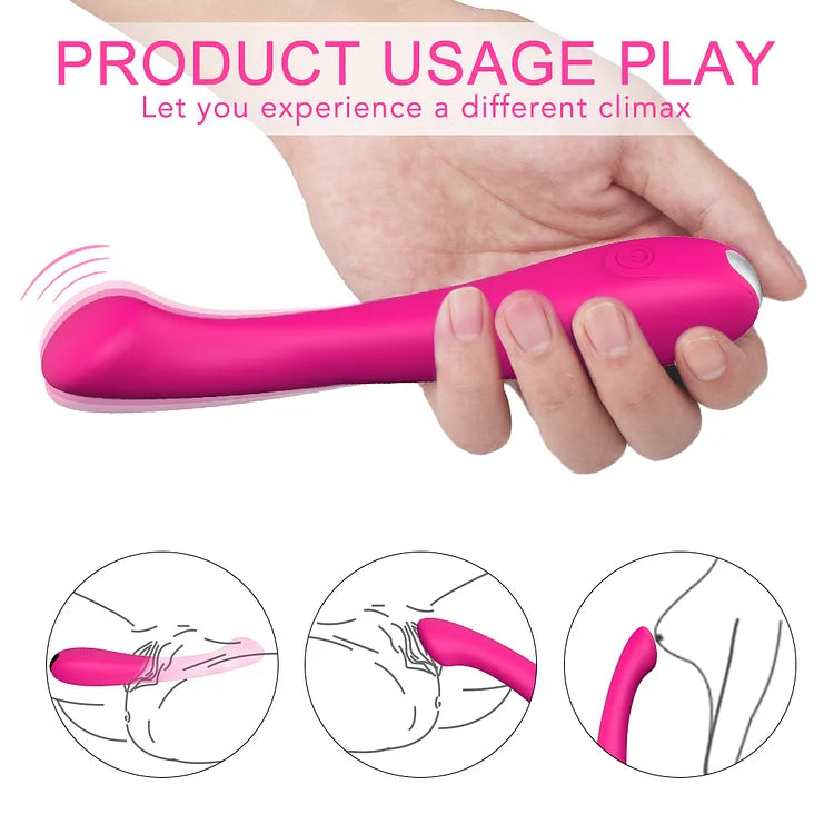 Adult Sex Products Vibrator For Female Sex Appeal 9-frequency Strong Shock Av Vibration Massage Stick