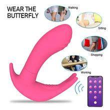 Load image into Gallery viewer, Wearing Butterfly App Remote Control Women Sex Products