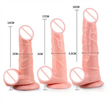 Load image into Gallery viewer, Realistic Silicone Thick Dildo Suction