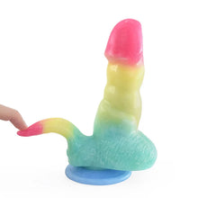 Load image into Gallery viewer, Double Sizes Dildo Colorful Penis For Couple Masturbation Adult Sex Toy