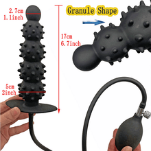 Load image into Gallery viewer, Inflatable Anal Plug Vestibular Dilator Prostate Massager