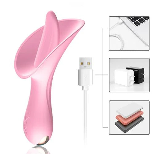 Pink Incense Licking Vibrator