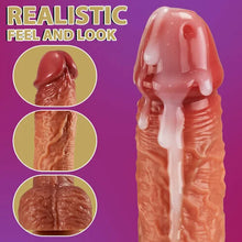 Load image into Gallery viewer, SINGER 3-in-1 Realistic Non-sticky Blush Dildo 9 INCH