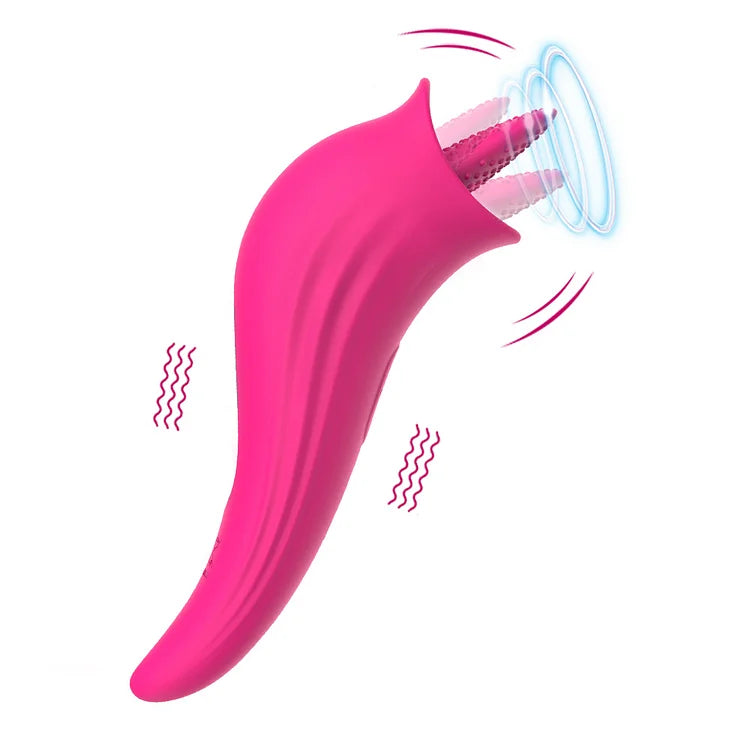 tongue licking vibrator